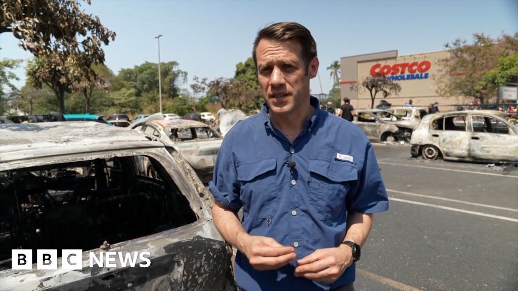 BBC sees burnt cars in Puerto Vallarta after Mexican cartel violence